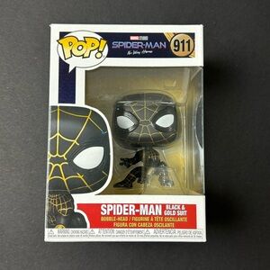 Funko Spider-Man Black and Gold Figure